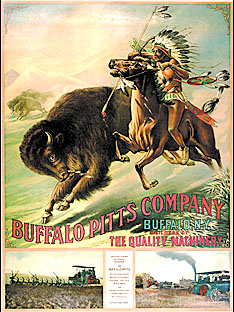 Buffalo Pitts poster from 1900. 