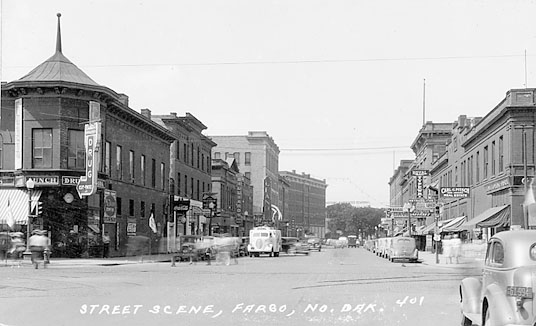 First Avenue in 1940. 
