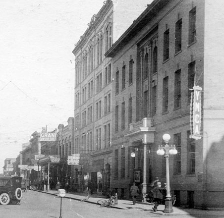 First Avenue in the 1920s. 