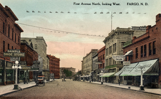 First Avenue in the 1910s. 