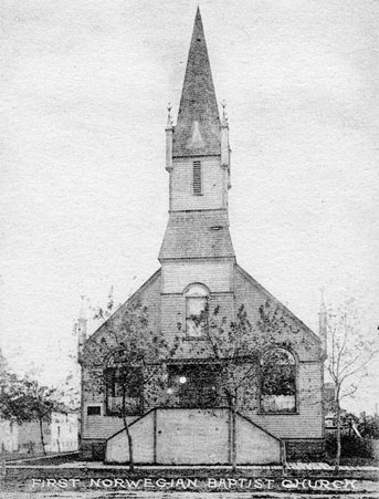 First Norwegian Baptist Church. 