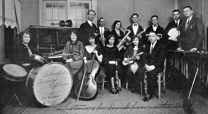 Interstate Business College orchestra. 