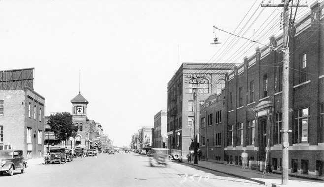 NP Avenue in the 1930s. 