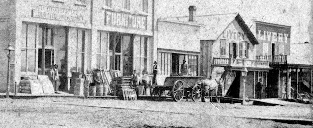 NP Avenue in the 1880s. 