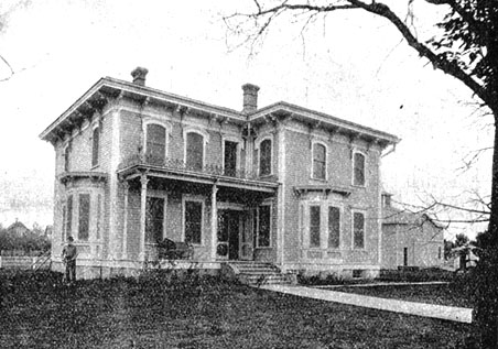 S.G. Roberts Residence in 1899. 