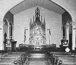 St. Mark's Interior 1912. 