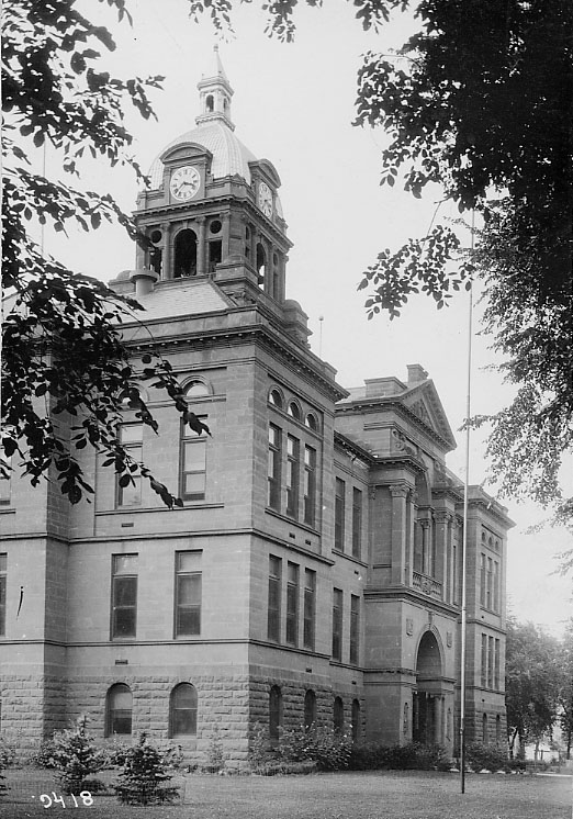 Third Cass County Courthouse (1906-present). 