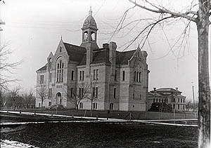 Second Cass County Courthouse (1883-1903). 