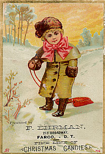 Ehrman's trade card. 