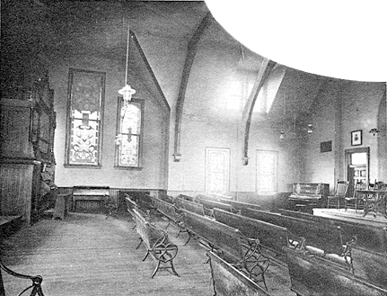 Jones Hall chapel. 