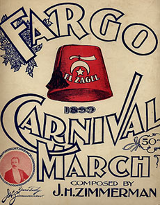 El Zagal carnival poster, 1899. 