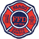 Fargo Fire Department patch. 