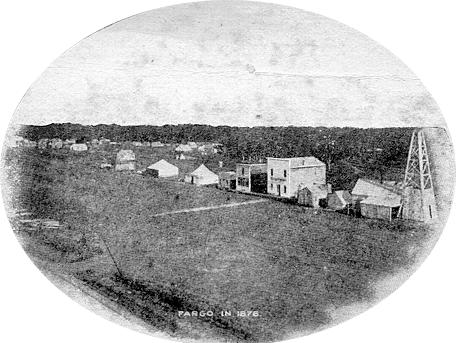 Front Street in 1873. 