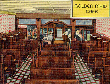 Golden maid Cafe. 