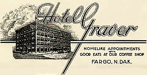 Graver Hotel letterhead. 
