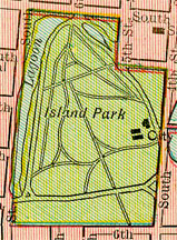 Island Park map.