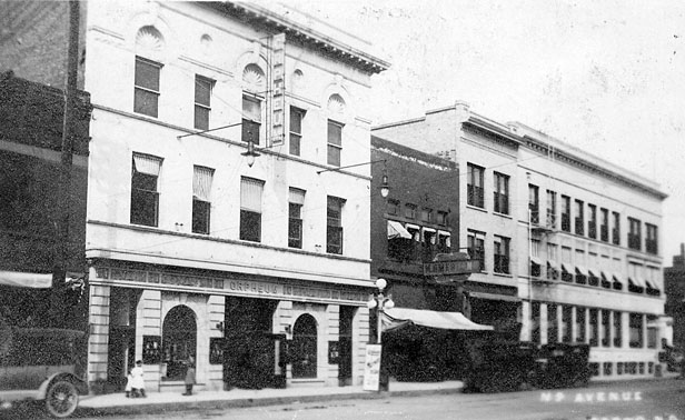 NP Avenue in 1912. 