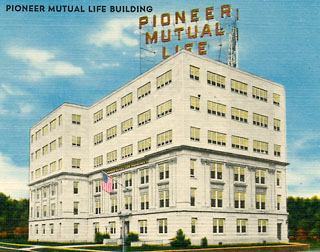 Pioneer Life building. 