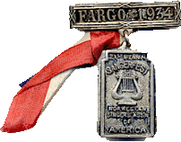 Sangerfest medal. 