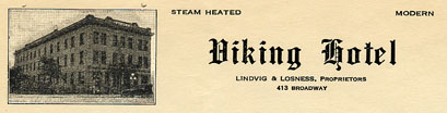 Viking Hotel letterhead. 