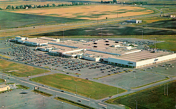 Aerial view of West Acres. 
