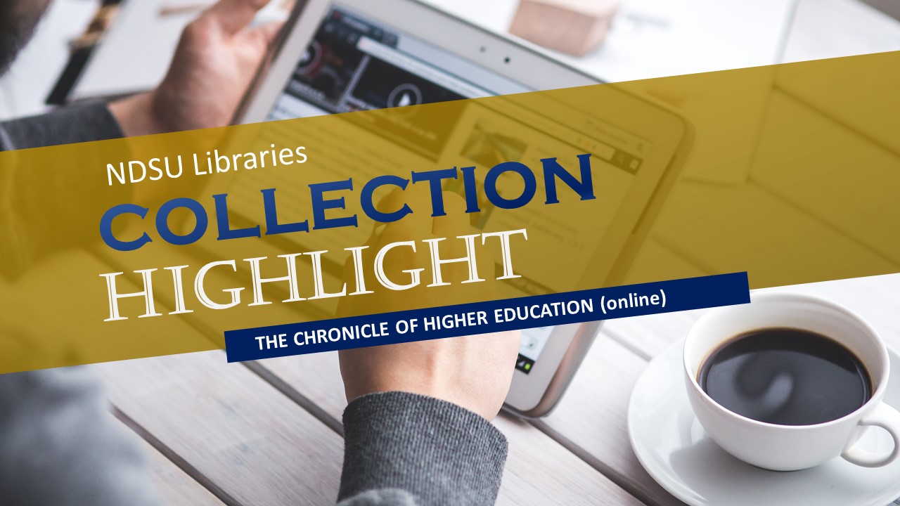 Collection Highlight: The Chronicle of Higher Education Online