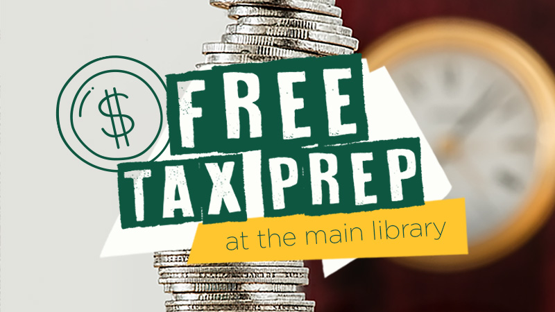 Free tax prep at the library