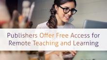Free Access for Remote Teaching
