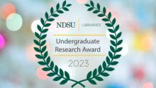 NDSU Libraries Undergraduate Research Award 2023