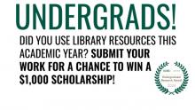 Library Undergraduate Research Award