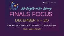 Finals Focus December 6-20